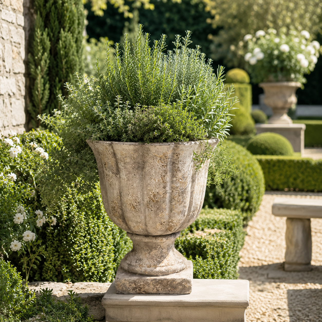 Agnes Terracotta Urn Planter