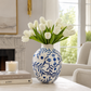 Sheen Chinoiserie Organic Ceramic Bud Vase