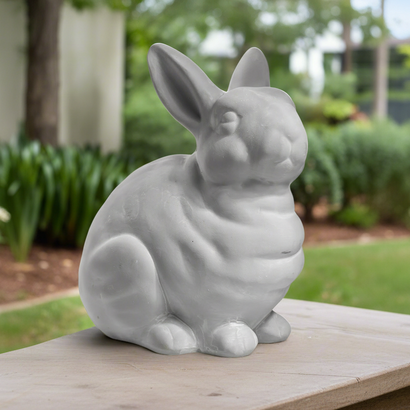 Neve Terracotta Kneeling Rabbit Figurine