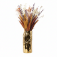 Sabine Ceramic Round Embossed Abstract Vase