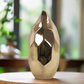Tillee Ceramic Bellied Pattern Vase