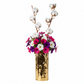 Sabine Ceramic Round Embossed Abstract Vase