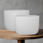 Rheva Ceramic Tall Oval Planter Set (Set of 2)