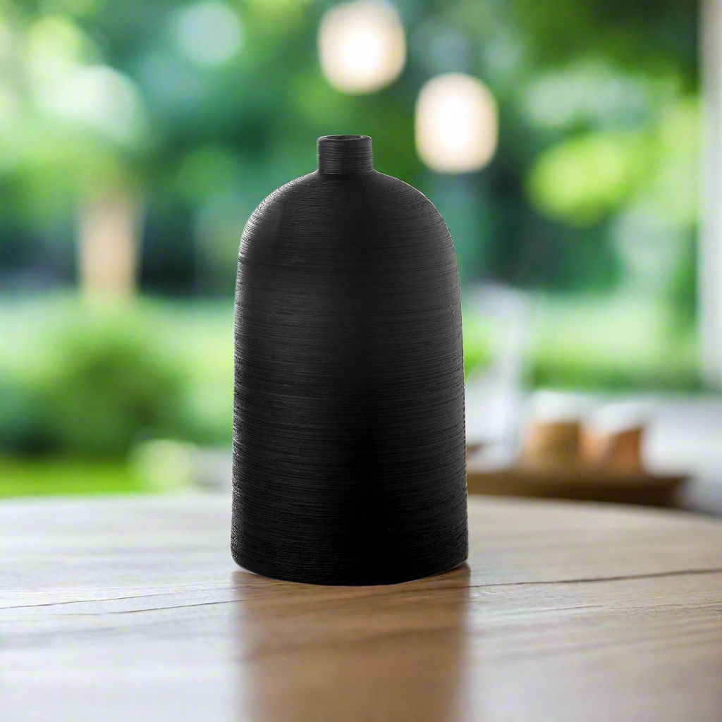 Hartlen Ceramic Textured Accent Vase