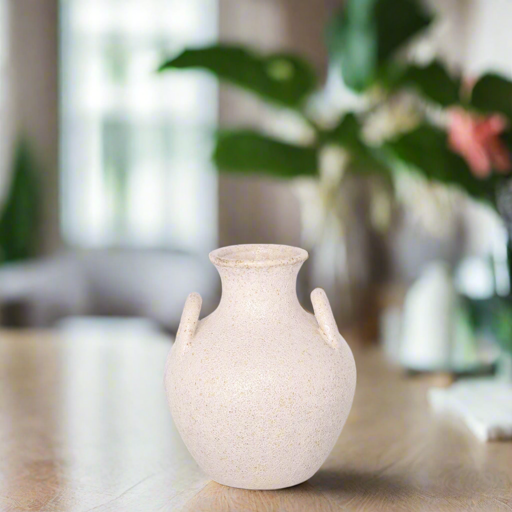Delia Ceramic Amphora Vase