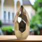 Tillee Ceramic Bellied Pattern Vase