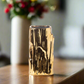 Sabine Ceramic Round Embossed Abstract Vase