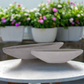Darian Tapered Oval Cement Planter Set (Set of 2)