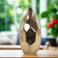 Tillee Ceramic Bellied Pattern Vase