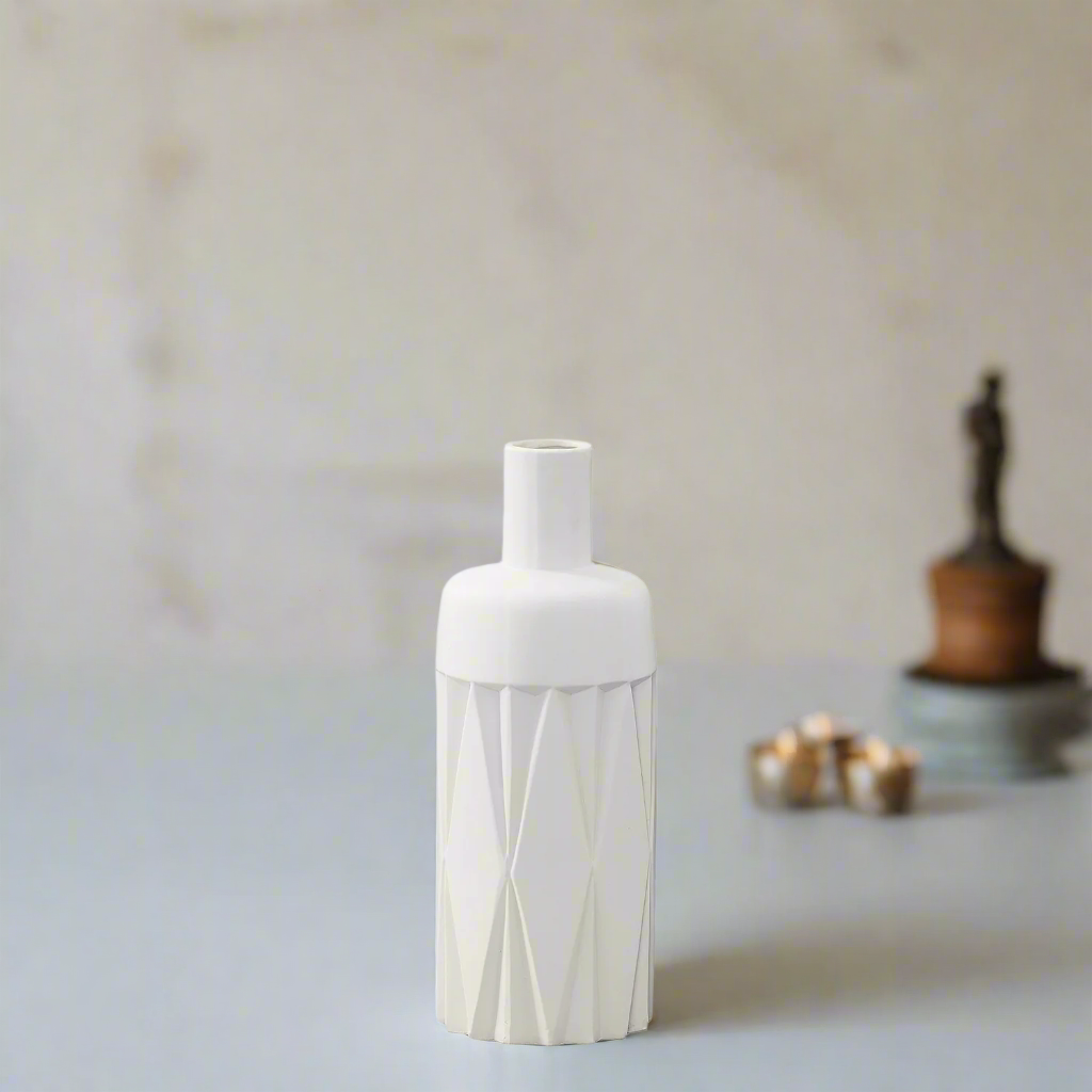 Marigold Ceramic Bottle Vase