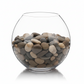 Helora Eye-Shaped Clear Glass Vase