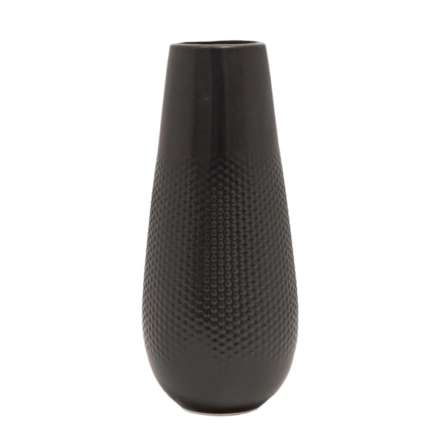 Jax Embossed Dot Ceramic Vase