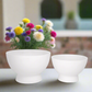 Kyric Black Fiberclay Planters (Set of 2)